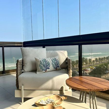 Lindo Apto No Melhor Lugar Da Barra Da Tijuca! Com Uma Vista De Tirar O Folego, Frente Para O Mar! Totalmente Equipado E Decorado Ao Lado Dos Melhores Hoteis E Quiosques Da Barra! Portaria 24H, Piscina, Sauna, Jacuzzi, Academia, Garagem, Wi-Fi, Lavan Rio de Janeiro Buitenkant foto