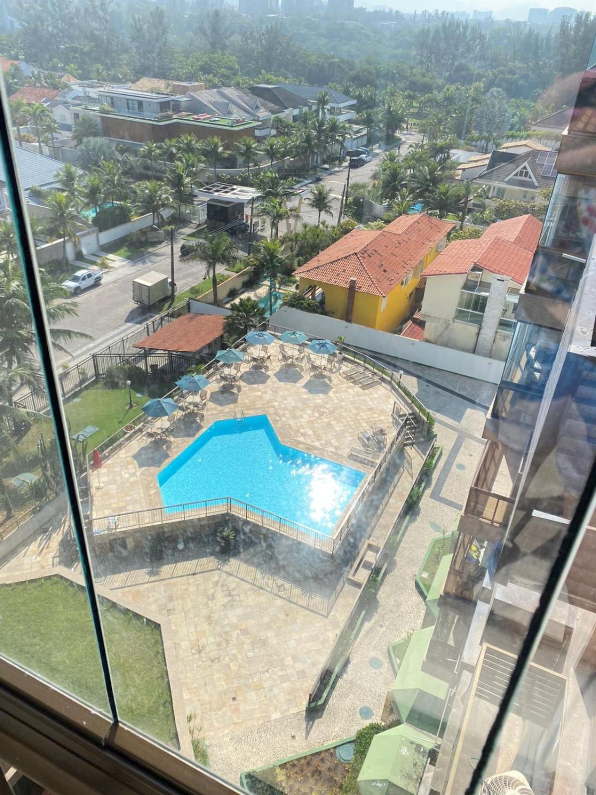 Lindo Apto No Melhor Lugar Da Barra Da Tijuca! Com Uma Vista De Tirar O Folego, Frente Para O Mar! Totalmente Equipado E Decorado Ao Lado Dos Melhores Hoteis E Quiosques Da Barra! Portaria 24H, Piscina, Sauna, Jacuzzi, Academia, Garagem, Wi-Fi, Lavan Rio de Janeiro Buitenkant foto