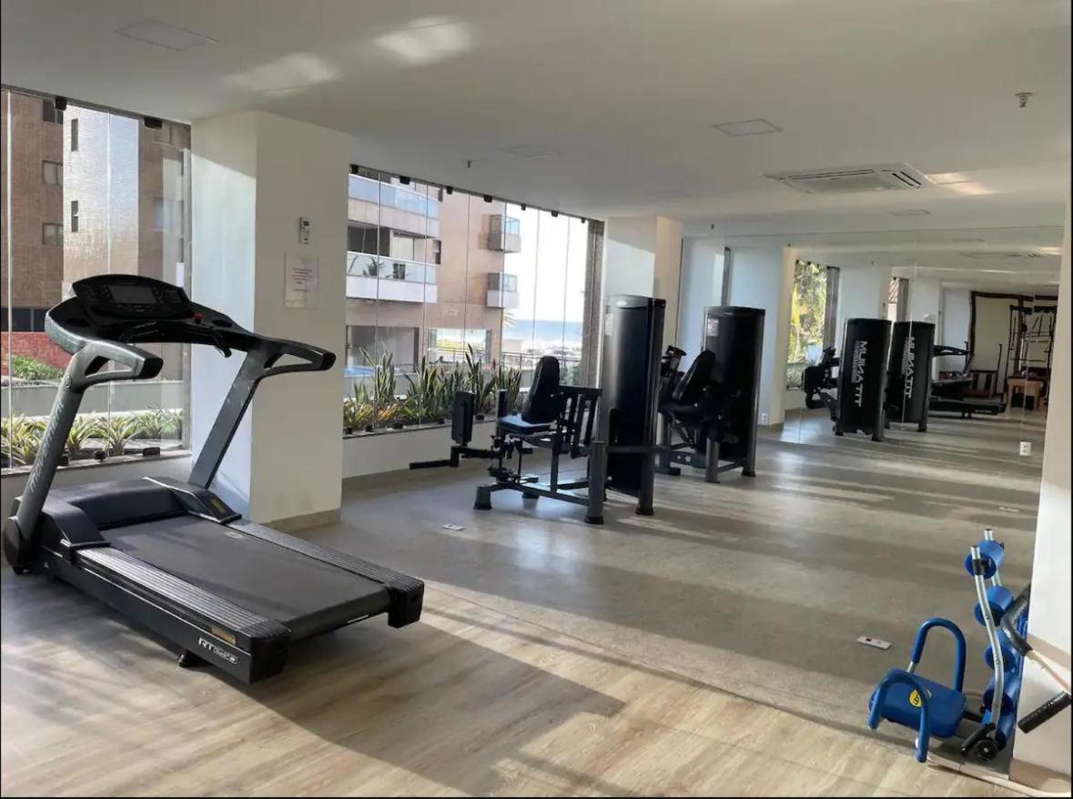 Lindo Apto No Melhor Lugar Da Barra Da Tijuca! Com Uma Vista De Tirar O Folego, Frente Para O Mar! Totalmente Equipado E Decorado Ao Lado Dos Melhores Hoteis E Quiosques Da Barra! Portaria 24H, Piscina, Sauna, Jacuzzi, Academia, Garagem, Wi-Fi, Lavan Rio de Janeiro Buitenkant foto